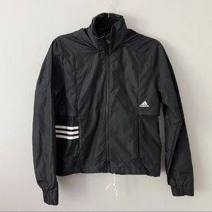 Adidas cropped windbreaker